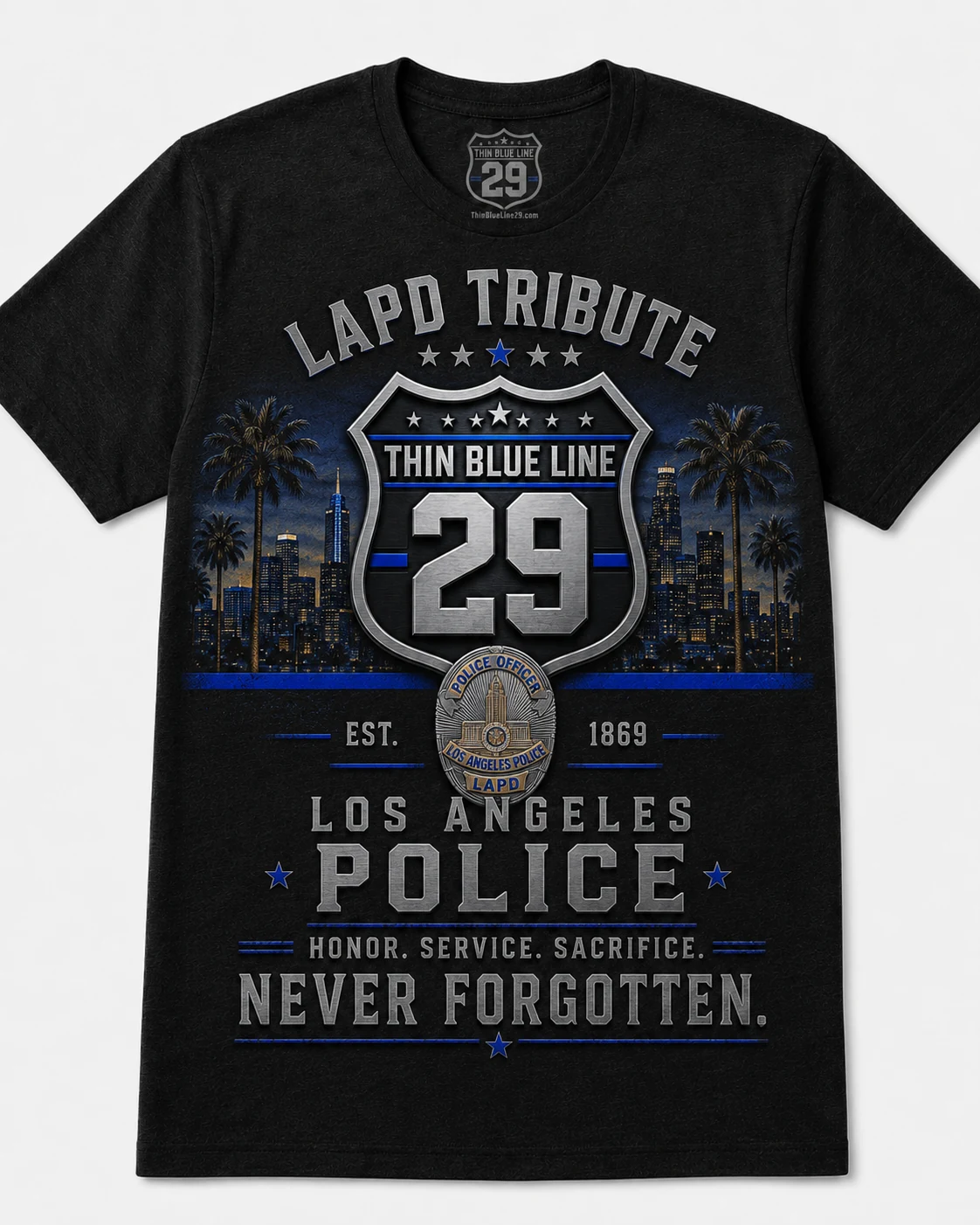 Los Angeles Police tribute