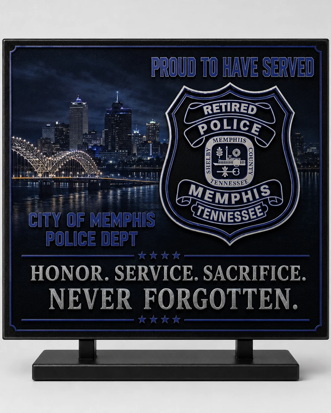 Memphis Police Agency Tribute