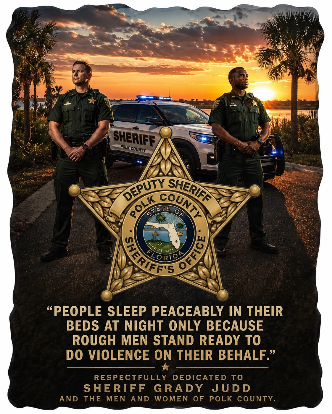 Polk County Sheriff's Office tribute