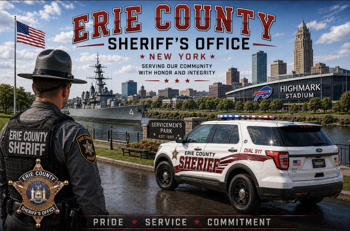 Erie County Sheriff's Office tribute concept